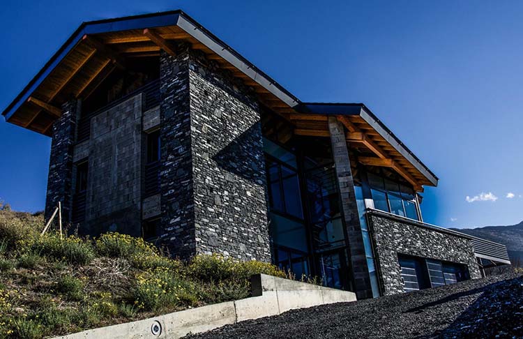 Construction de chalet, Cerdagne